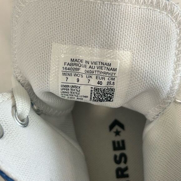 Converse Chuck Taylor All Star Canvas High Top Sneaker Men’s 7 / Women’s 9 - Picture 7 of 12